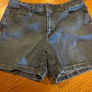 St. John’s Bay Dark Blue Denim Jean Shorts